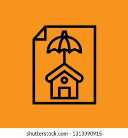 Rental Property Investing Sign Premium Icon Vector Download Template