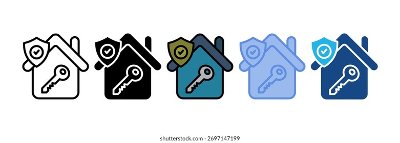 Renters Assurance Icon Element For Design