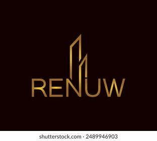 renuw real state logo free