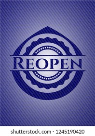 Reopen jean background