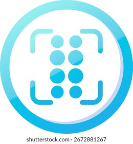 Reordenar pontos vertical Line vetor Icon Design