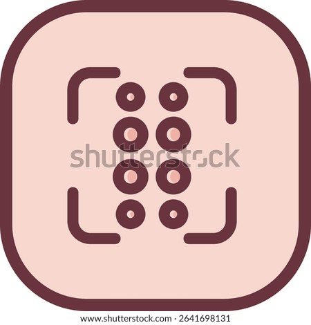 Reorder dots vertical Line vector Icon Design