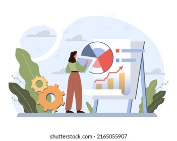 Repair abstract concept. Troubleshooting and rehabilitation. Character dealing with a business problem and solving it. Failure fixing metaphor. Flat vector illustration