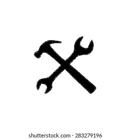 Repair  - black vector icon