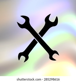repair black vector icon