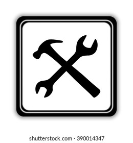 Repair  - black vector icon