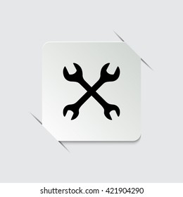 Repair  - black vector icon