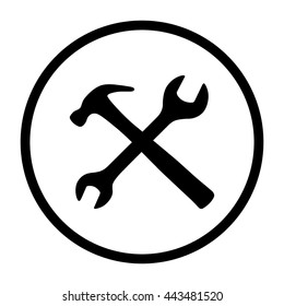 Repair  - black vector icon