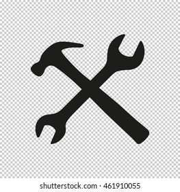 Repair -  black vector icon