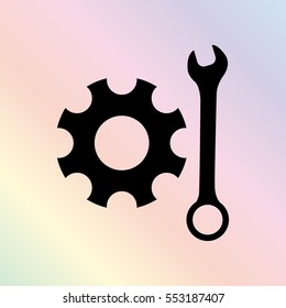 Repair  - black vector icon