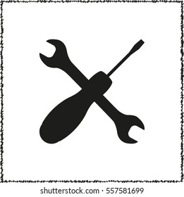 Repair  - black vector icon