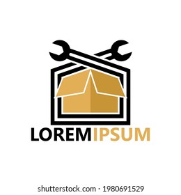 Repair box logo template design
