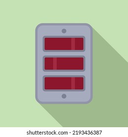 Reparar el vector plano del icono del interruptor. Potencia de seguridad. Corto en el hogar