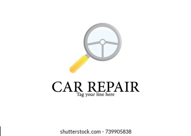 Repair car logo