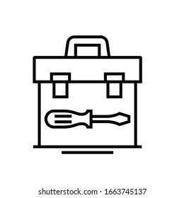 Icono de línea de mayúsculas y minúsculas, signo de concepto, ilustración de vector de contorno, símbolo lineal.