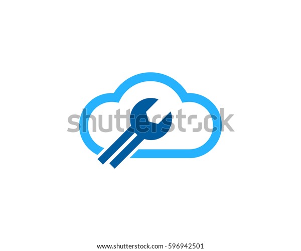 Repair Cloud Logo Design\
Element