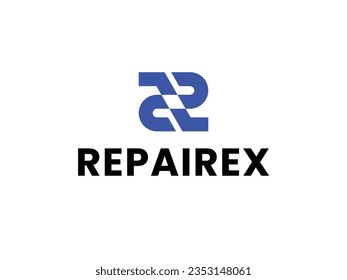 Repair Company with initial R logo concept
