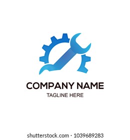 Service Logo Auto Repair Logo Mechanic Stock Vector (Royalty Free ...