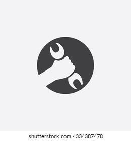 repair cut identity template icon design element
