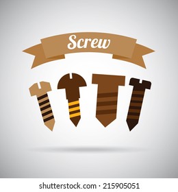 repair design over  gray background vector illustration