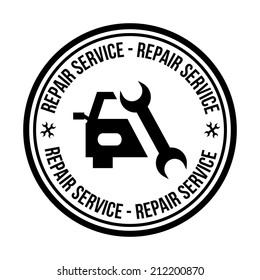 repair design over white background vector illustration