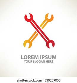 Repair design,logo template,clean vector