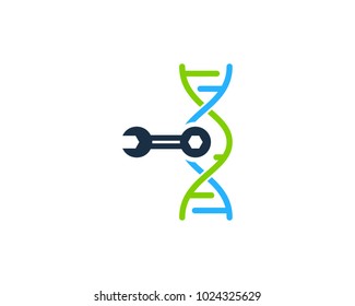 Repair Dna Icon Logo Design Element