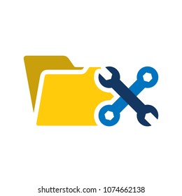 Repair Folder Icon Design