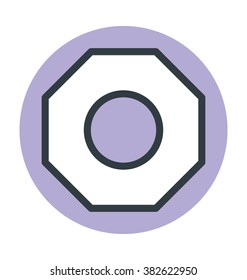 Repair Head Bolts Colored Vector Icon
