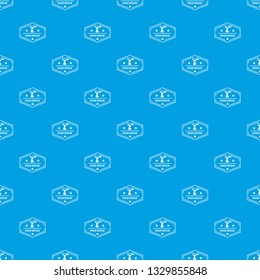 Repair home pattern vector seamless blue repeat for any use