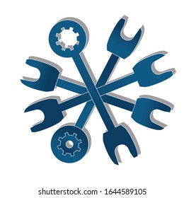 Repair icon concept. Creative idea design. Flat vector illustration for template, brochure or presentation.