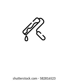 Repair icon. Construction single high quality outline symbol for web design or mobile app. Thin line sign for design logo. Black outline pictogram on white background