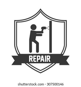 repair icon design, vector illustration eps10 graphic 