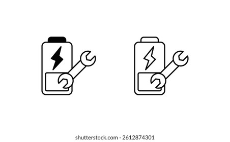 Repair icon design with white background stock illustration