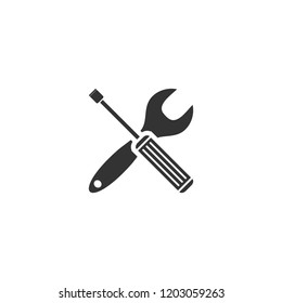 Repair. Icon Flat