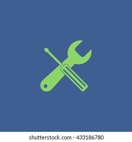 Repair Icon. Flat design style. Vector EPS 10