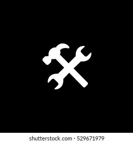 repair icon, isolated, white background