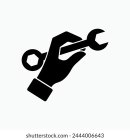Repair Icon. Mechanic Support. Maintenance Symbol.