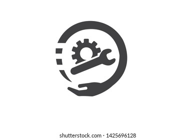 repair icon modern setting tool icon 