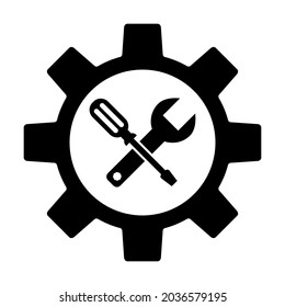 repair icon on white background