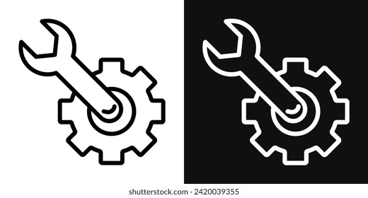 Repair icon set. Vector illustration