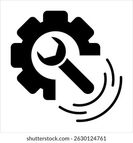 Repair Icon. Simple Vector Glyph Illustration