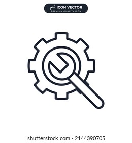 repair icon symbol template for graphic and web design collection logo vector illustration