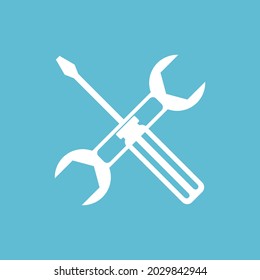 Icono de reparación. Símbolo de herramienta. Icono del vector.eps