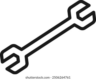 Icono de reparación. Vector de icono de kit de herramientas