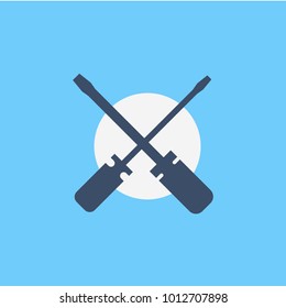 Repair Icon tools for configuration settings, maintenance service, construction, under maintenance, under construction and builder illustration concept
