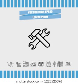 Repair icon vector