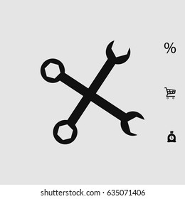 repair icon, vector best flat icon, EPS