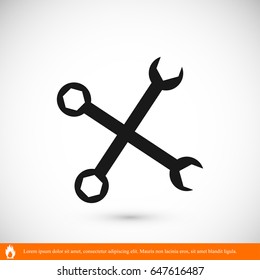 repair icon, vector best flat icon, EPS