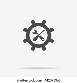 Repair icon. Vector concept illustration for design.